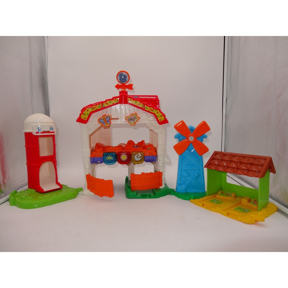 VTech Learn & Grow Farm Playset Talking Lighted Sounds 2021 Barn Silo